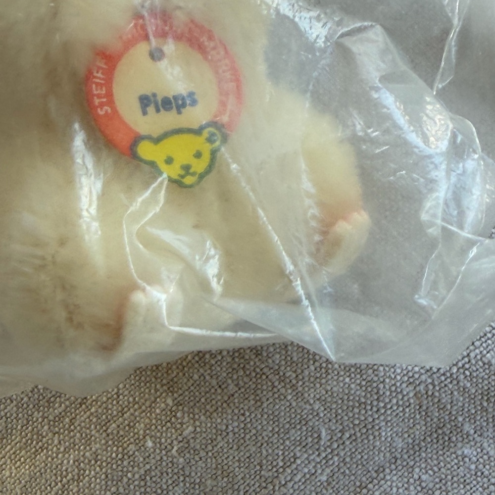 Vintage Steiff Pieps mouse new in Bag from Germany - Picture 4 of 8